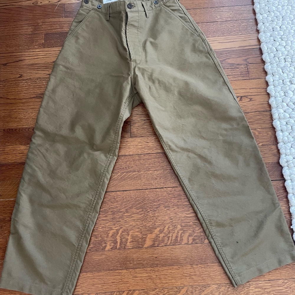 Ordinary Fits brand Tan Chinos Relaxed Fit Durable Cotton